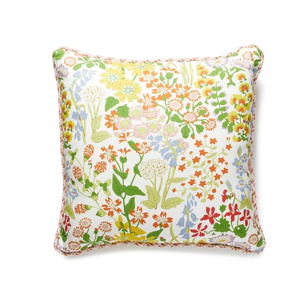 THSc Folklore Floral Cotton Reversible Throw Pillow Wayfair